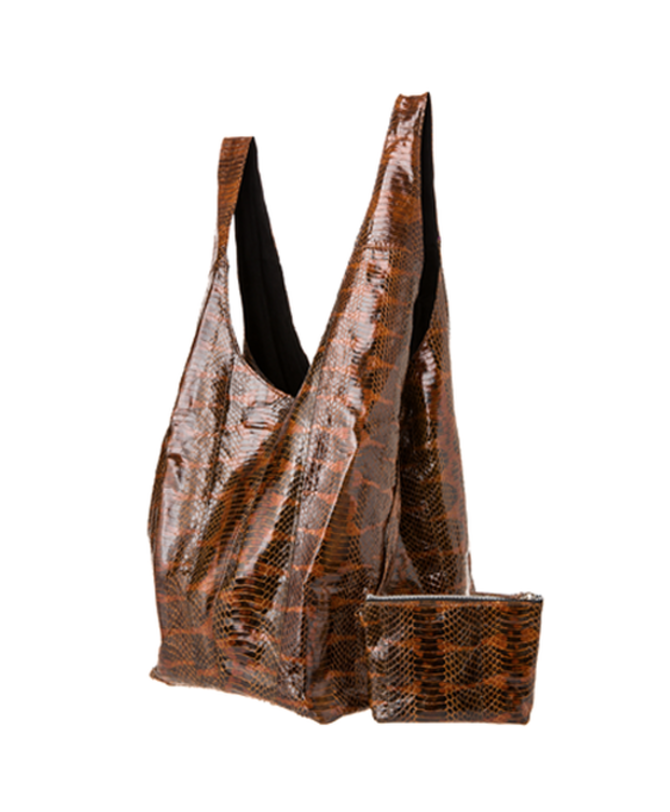 Coffee Water Snake Carry-All Bag